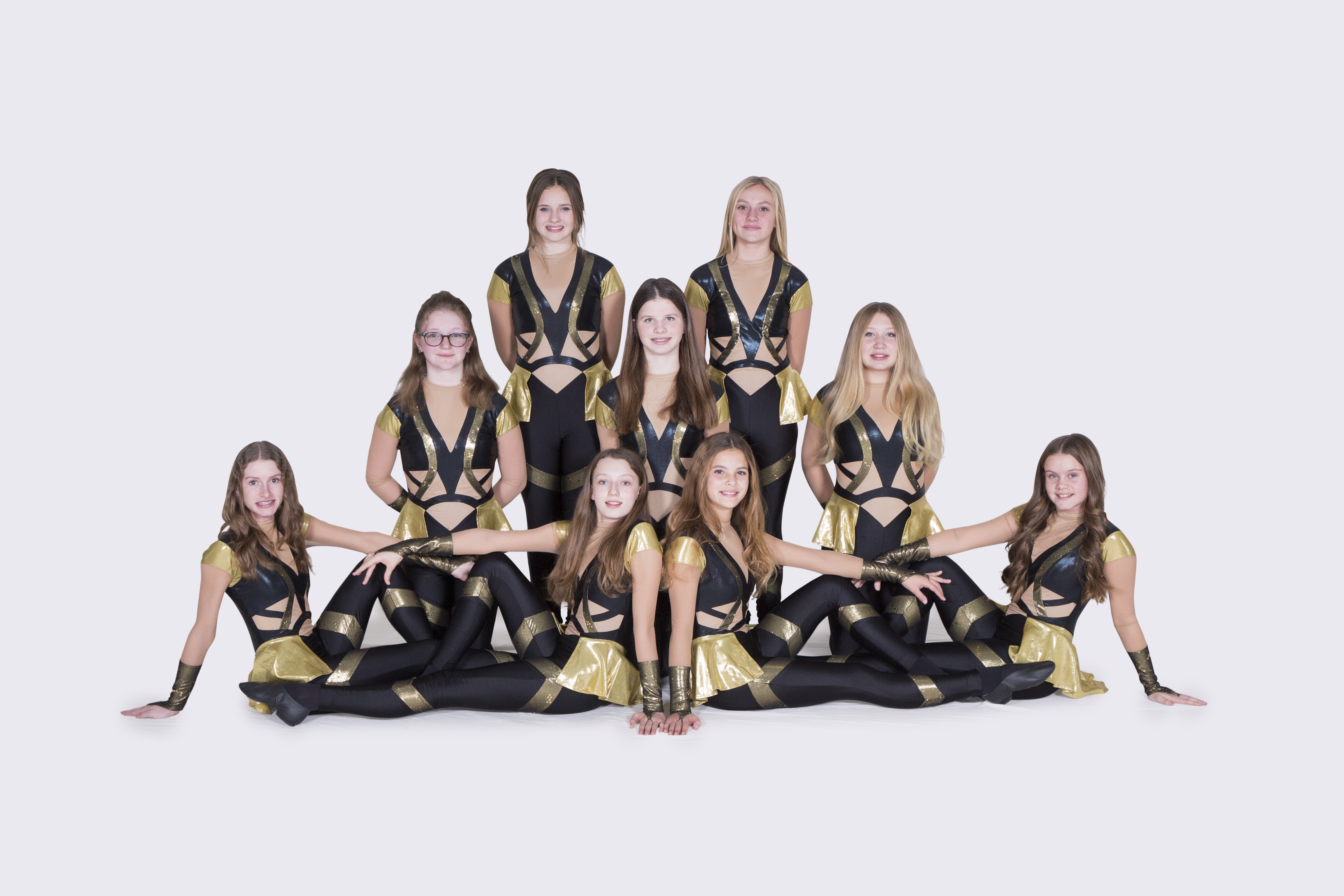 JV Dance High Kick Team